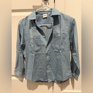 Aspesi Light Blue Kids Button-Up Shirt